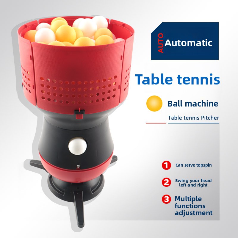 Table Tennis Gun - Lanciatore Automatico Portatile di Palline da