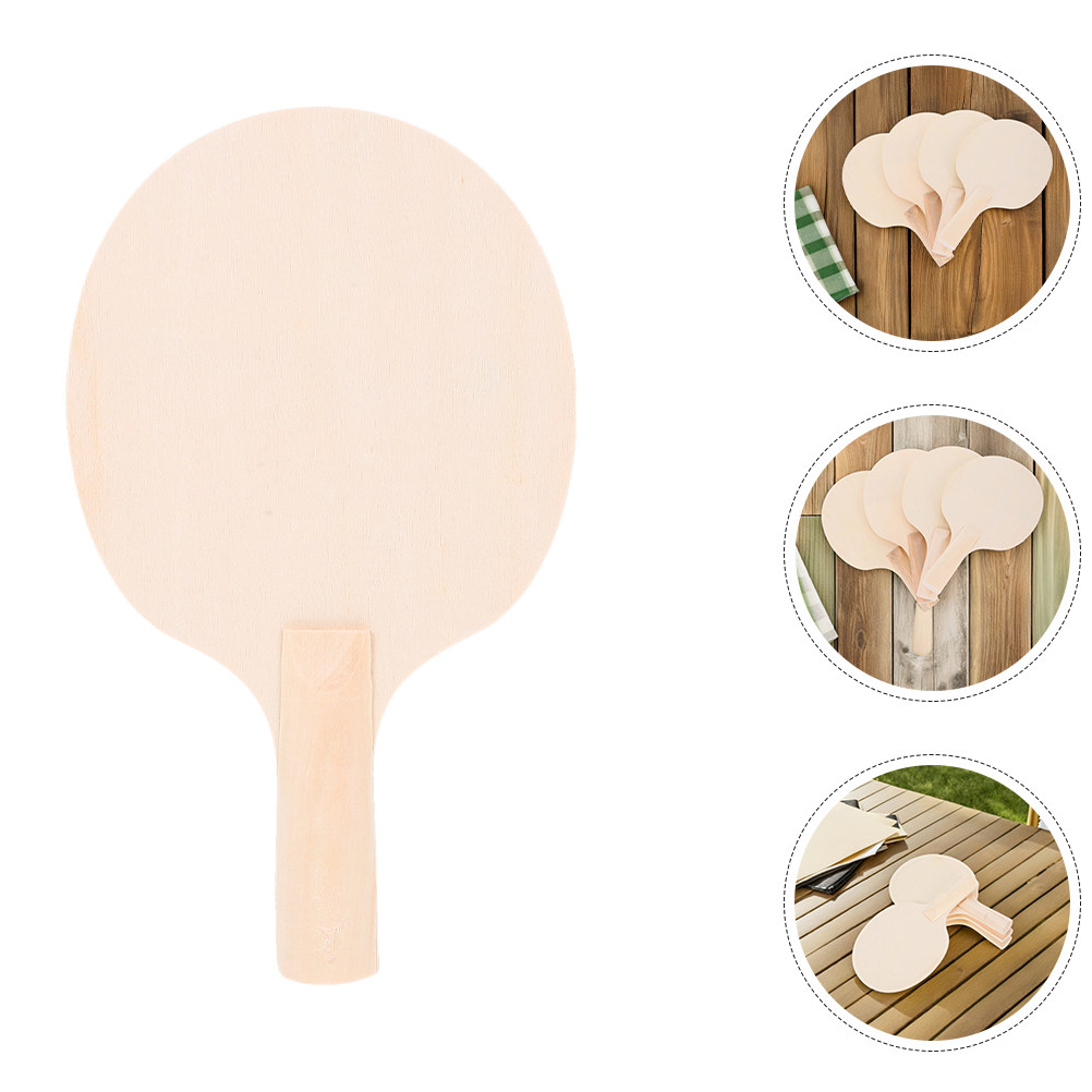 Table Tennis Racket - 4 Paia di Base per Racchette
