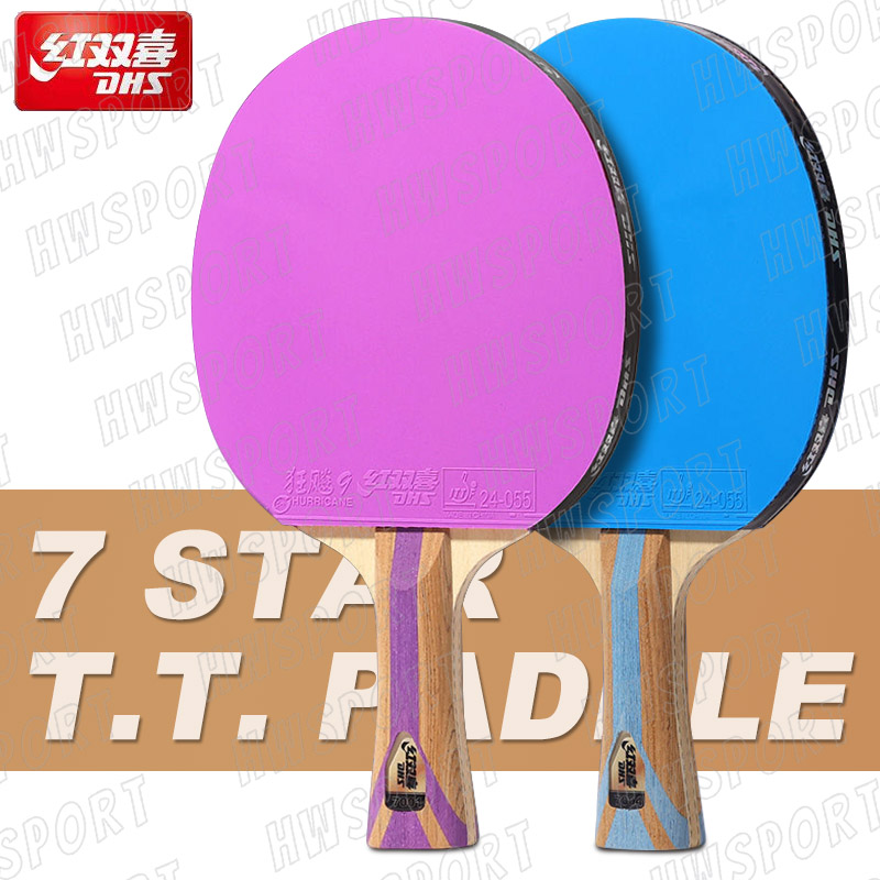 Table Tennis Backhand - DHS 6 Star Color racchetta da