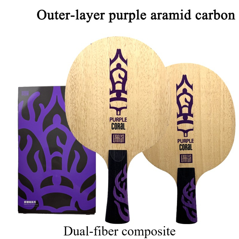 Table Tennis Racket - Racchetta da Ping Pong Meteor Purple