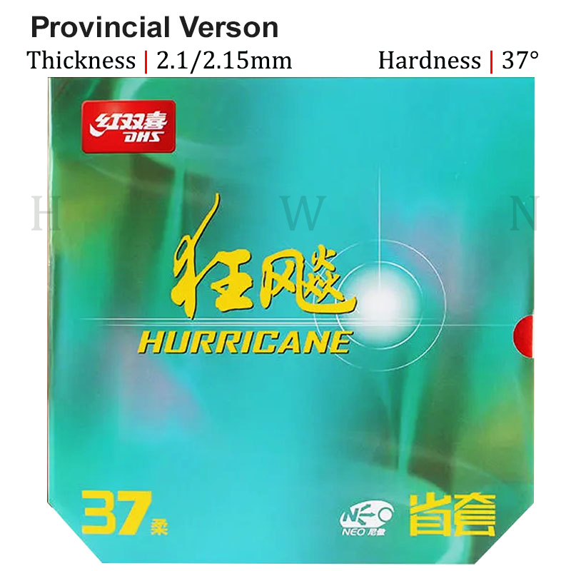 Genuino DHS Hurricane 3 NEO Pr - Table Tennis Backhand recensione e prezzo