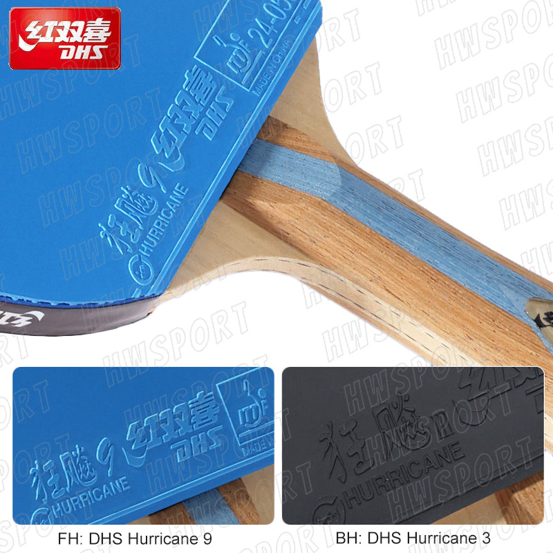 DHS 6 Star Color racchetta da  - Table Tennis Backhand recensione e prezzo