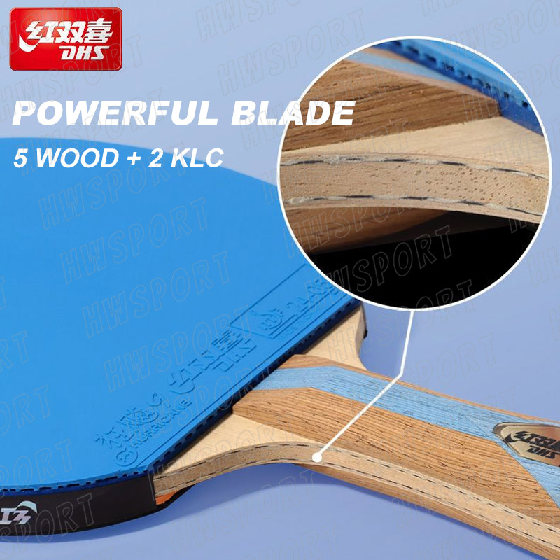 DHS 6 Star Color racchetta da  - Table Tennis Backhand recensione e prezzo