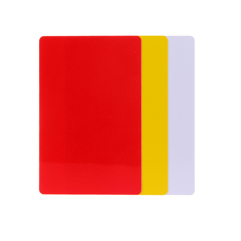 DHS standard arbitro set di ca - Table Tennis Yellow Card recensione e prezzo