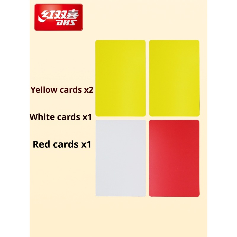 DHS Borsa per arbitro da compe - Table Tennis Yellow Card recensione e prezzo